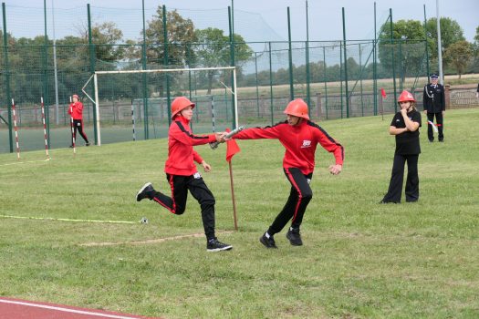 Gminne Zawody Sportowo-Pożarnicze w Strzelcach – OSP Długołęka pierwsza
